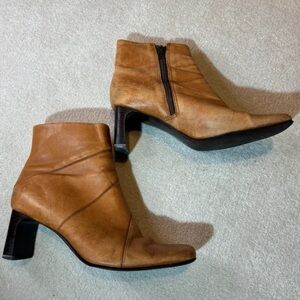 Dorothy Perkins Tan Heeled Boots